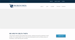 Desktop Screenshot of cornell.phideltatheta.org